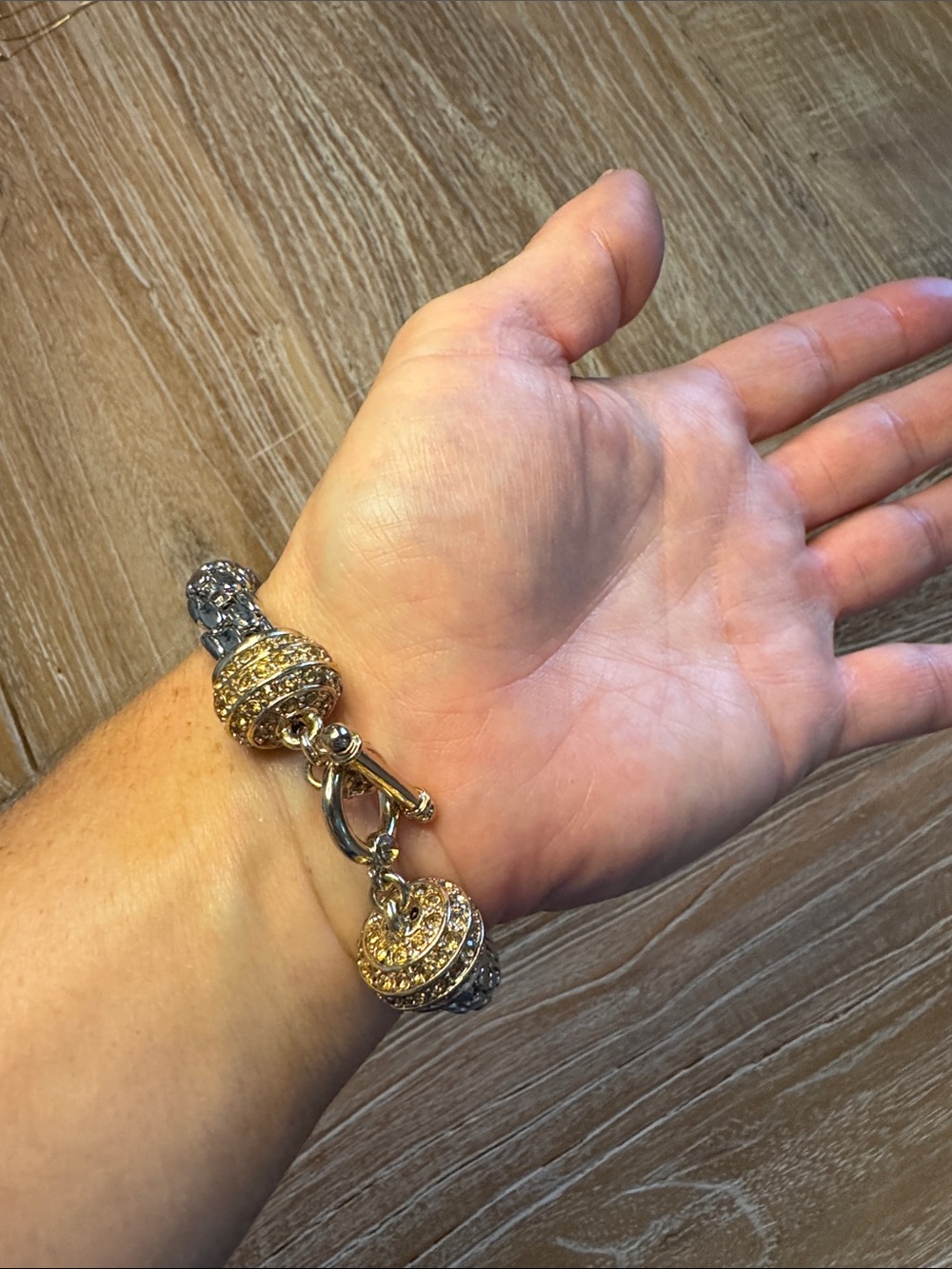 Banana Republic toggle bracelet